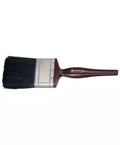 Кисть плоская "Декор" 3" (75 мм), натуральная черная щетина, деревянная ручка MATRIX (82640M), фото  | SNABZHENIE.com.ua