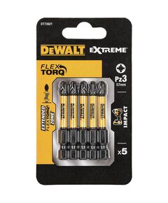 Набір біт DeWALT IMPACT TORSION Pz3, 50 мм, 5 шт, фото  | SNABZHENIE.com.ua