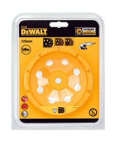 Чашка алмазна DeWALT 125 мм М14 (DT3795) для шліфування, фото  | SNABZHENIE.com.ua