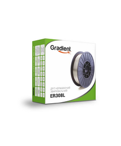 Нержавіючий зварювальний дріт GRADIENT, ER308L, 1,2 мм, 5 кг, фото  | SNABZHENIE.com.ua