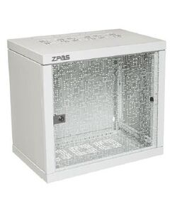 Шафа  ZPAS 19", 12U, Z-BOX, з змінними бічними стінками, 600х600 мм, максимально 100кг, сіра, фото  | SNABZHENIE.com.ua