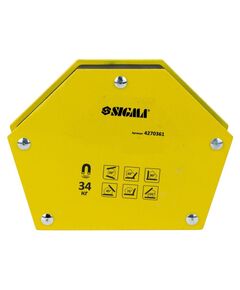 Магнит для сварки трапеция 34кг 105×65×65×45мм (30,45,60,75,90,135°) SIGMA (4270361), фото  | SNABZHENIE.com.ua