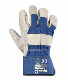 Краги робочі комбіновані рукавиці BLUETOOLS Expert, фото  | SNABZHENIE.com.ua