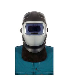 Захист шиї зварника шкіряний, короткий, фото  | SNABZHENIE.com.ua