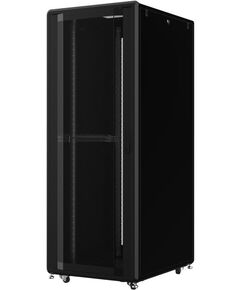 Шафа MIRSAN 19", 42U, GTS, перфорація 63%, 600x1200 мм, максимально 2000 кг, чорна, фото  | SNABZHENIE.com.ua
