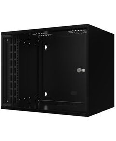 Шафа MIRSAN 19", 12U, SOHO, 535x600 мм, максимально 30 кг, чорна, фото  | SNABZHENIE.com.ua