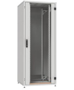 Шафа ZPAS 19", 33U, SZB IT, передні склянi дверi, 600х600 мм, максимально 1000кг, сіра, фото  | SNABZHENIE.com.ua