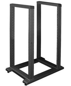 Стійка ZPAS 19", 24U, SRX, підлогова дворамна, глибина 800 мм, максимально 250кг, чорна, фото  | SNABZHENIE.com.ua