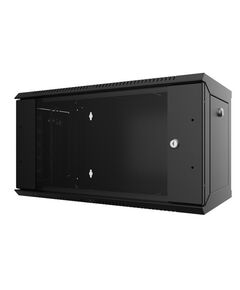 Шафа MIRSAN 19", 9U, WTC, 565x450 мм, максимально 80 кг, чорна, фото  | SNABZHENIE.com.ua