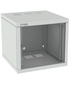 Шафа  ZPAS 19", 10U, Z-BOX, з змінними бічними стінками, 600х600 мм, максимально 100кг, сіра, фото  | SNABZHENIE.com.ua
