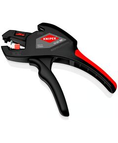 Знімач ізоляції KNIPEX, автоматичний, 0.2-6мм2 кусачки, регулювання довжини, 180мм, 0.151кг, фото  | SNABZHENIE.com.ua