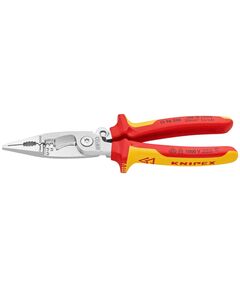 Кліщі багатофункціональні KNIPEX, діелектричні, для робіт під напругою 10000В, 200мм, фото  | SNABZHENIE.com.ua