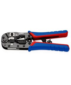 Кліщі обтискні KNIPEX Western, для обтиску штекерів 190мм фосфатовані 0.345кг, фото  | SNABZHENIE.com.ua