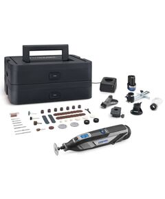 Шліфмашина шліфувально-гравірувальна Dremel 88240 5/65 Platinum+ 12В 2х2А&middot;год 5000-35000об/хв 65 насадок ЗП кейс 0.66кг, фото  | SNABZHENIE.com.ua