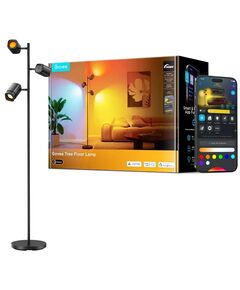 Торшер розумний Govee H60B2 Tree Floor Lamp, 1500Lm, RGBWWIC, WI-FI/Bluetooth, чорний, фото  | SNABZHENIE.com.ua