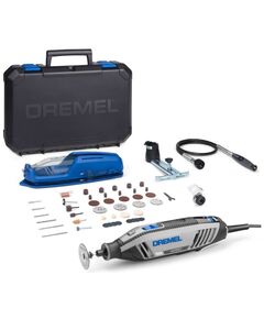 Шліфмашина шліфувально-гравірувальна Dremel 4250 4250 3-45 175В 5000-35000об/хв 45 насадок + 3 приставок кейс 0.70кг, фото  | SNABZHENIE.com.ua