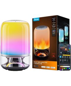 Настільний світильник розумний Govee Table Lamp 2 Pro x Sound by JBL, RGBICWW, WI-FI/Bluetooth, білий, фото  | SNABZHENIE.com.ua