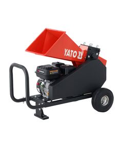 Подрібнювач гілок бензиновий YATO 4,1 кВт двиг- 196 см3 для гілок максим. Ø= 6 см, l= 50-80 мм, фото  | SNABZHENIE.com.ua