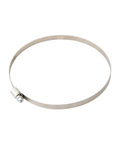 Хомут червячный нержавеющий MASTERTOOL 130-150 мм, 5 шт., фото  | SNABZHENIE.com.ua