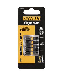 Набір біт DeWALT IMPACT TORSION Torx T30, 25 мм, 5 шт, фото  | SNABZHENIE.com.ua