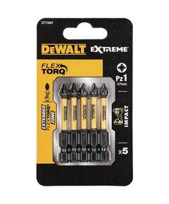 Набор бит DeWALT IMPACT TORSION EXTREME Pz1, 50 мм, 5 шт., фото  | SNABZHENIE.com.ua