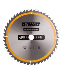Диск пильний DeWALT 305 мм, 48 зубів, ATB, для чистого зрізу, фото  | SNABZHENIE.com.ua