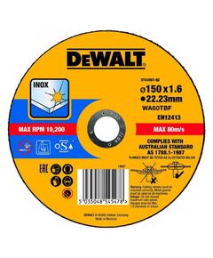Круг отрезной DeWALT EXTREME DT43907 115мм для металла и камня, фото  | SNABZHENIE.com.ua