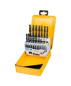 Набор сверл по металлу 19 шт. 1-10 мм в кассете DeWALT HSS-R DT5913, фото  | SNABZHENIE.com.ua