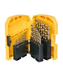 Набор сверл по металлу DeWALT HSS-G Extreme2 29 шт. 1-13 мм в боксе, фото  | SNABZHENIE.com.ua