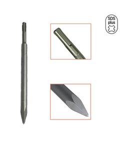 Зубило DeWalt SDS-plus 250 мм пикообразне, фото  | SNABZHENIE.com.ua