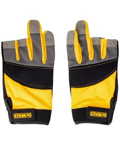 Перчатки универсальные DeWALT DPG214L, частично открытые, фото  | SNABZHENIE.com.ua