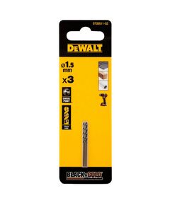 Сверло по металлу DeWALT EXTREME Black & Gold, 2.5 мм, DT20511, фото  | SNABZHENIE.com.ua