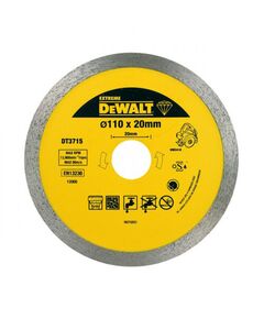 Диск алмазный 110x1,6x20 мм для плиткореза DeWALT, мокрый/сухой рез, фото  | SNABZHENIE.com.ua