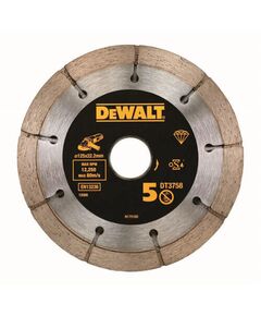 Диск алмазный DeWALT 125мм для бетона и кирпича, фото  | SNABZHENIE.com.ua