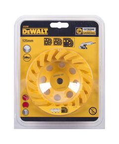 Чашка алмазная DeWALT Extreme Turbo 125 мм, М14, фото  | SNABZHENIE.com.ua