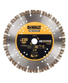 Диск алмазний DeWALT EXTREME 230 мм для мокрого та сухого різу, фото  | SNABZHENIE.com.ua