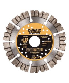 Алмазный диск DeWALT EXTREME 125 мм для бетона и кирпича, фото  | SNABZHENIE.com.ua