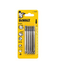 Полотно для лобзика T 101 BR по дереву, зворотний зуб, 5 шт DeWalt, фото  | SNABZHENIE.com.ua