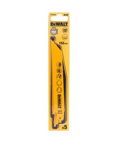 Полотно DeWalt S 922 EF біметалеве для металу, 152 мм, 5 шт DT2384, фото  | SNABZHENIE.com.ua