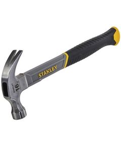 Молоток столярный STANLEY 450 г со стекловолоконной ручкой, фото  | SNABZHENIE.com.ua