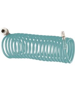 Полиуретановый спиральный шланг BASF 10 м с соединениями STELS 57007S, фото  | SNABZHENIE.com.ua