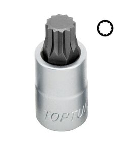 Головка торцева SPLINE TOPTUL M6 L55мм 1/2 BCHA1606, фото  | SNABZHENIE.com.ua