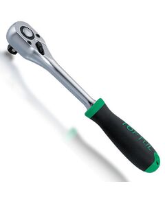 Трещотка 1/2" 36 зубців з гумовою ручкою TOPTUL CJBG1627, фото  | SNABZHENIE.com.ua