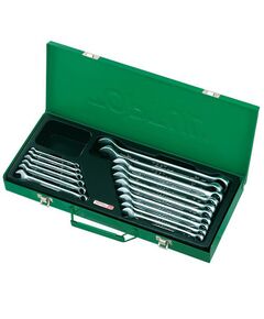 Набір ключів рожково-накидних TOPTUL 16 шт. 6-24 мм у кейсі GAAD1602, фото  | SNABZHENIE.com.ua