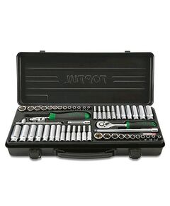 Профессиональный инструмент TOPTUL 1/4 54 ед. (дюйм+метр) GBA54400, фото  | SNABZHENIE.com.ua