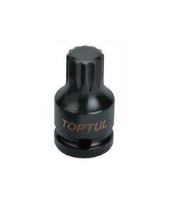 Головка торцевая SPLINE ударная TOPTUL М14 L44мм 1/2, фото  | SNABZHENIE.com.ua