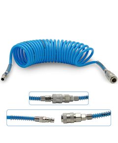 Шланг спиральный полиуретановый 5,5x8 мм, 5 м AIRKRAFT AHC46-A, фото  | SNABZHENIE.com.ua