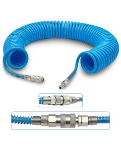 Шланг полиуретановый спиральный 6,5x10мм, 15м AIRKRAFT AHC46-G, фото  | SNABZHENIE.com.ua