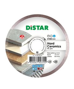 Круг алмазный DISTAR Hard Ceramics 180x1,4/1,0x8,5x25,4 (1A1R), фото  | SNABZHENIE.com.ua