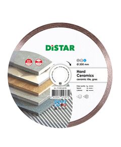 Круг алмазный DISTAR 200 мм для резки керамики Hard Ceramics 1A1R, фото  | SNABZHENIE.com.ua